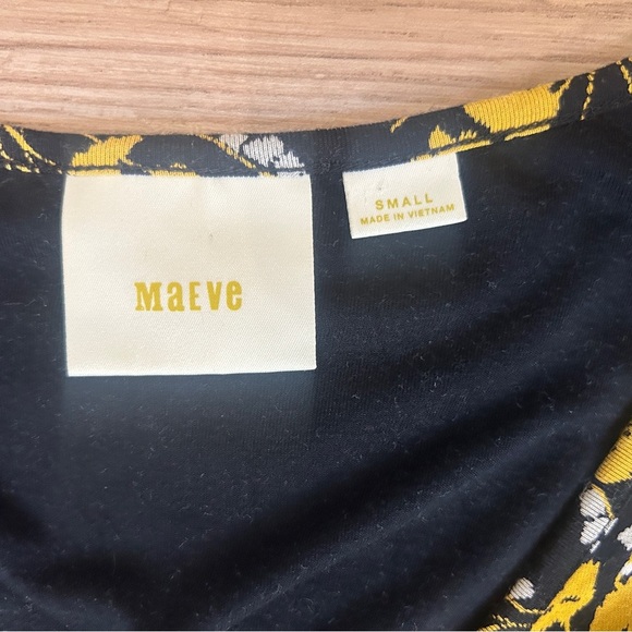 ANTHROPOLOGIE MAEVE SUMMER BREEZE FLORAL DRESS S Y2K Grunge Cottage Core - Picture 4 of 7